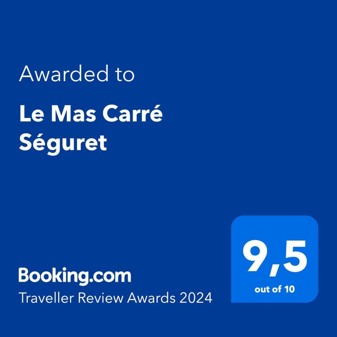 Le Mas Carre Seguret Bed & Breakfast Luaran gambar